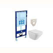 Комплект Aquatek SET AQUATEK ЛИРА подвесной унитаз + инсталляция + сидение soft-close Комплект Aquatek SET AQUATEK ЛИРА подвесной унитаз + инсталляция + сидение soft-close