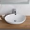 Раковина накладная BelBagno BB1362 34x53x16 белый - фото 4