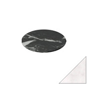 Полка для консоли ArtCeram Vogue TFA012 47 мраморная, carrara white