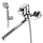 Смеситель Lemark Point LM0351C для ванны с душем, хром