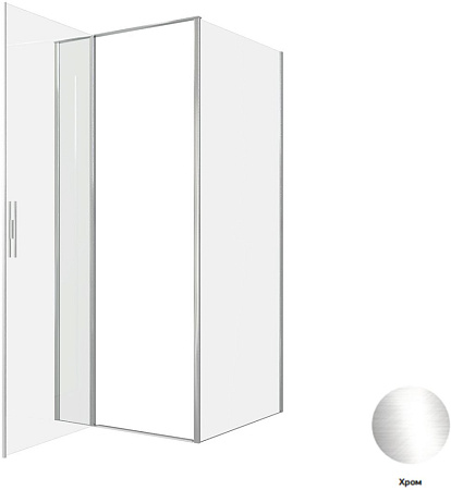 Душевой уголок Allen Brau Priority 3.31025.00 + 3.31043.00 90x90 хром