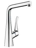 Смеситель Hansgrohe Metris 14822000 для кухонной мойки, хром