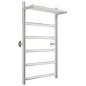 Полотенцесушитель водяной Стилье Универсал-54 80х40 с полкой, хром