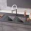 Кухонная мойка Omoikiri Bosen 38-U-GR 38х44 leningrad grey - фото 2