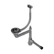 Слив-перелив для мойки Omoikiri WK-1-S-GM вороненая сталь