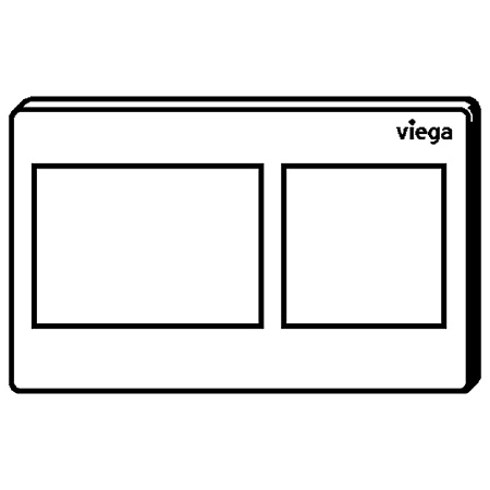 Кнопка смыва Viega Visign for Style 21 773250 белая