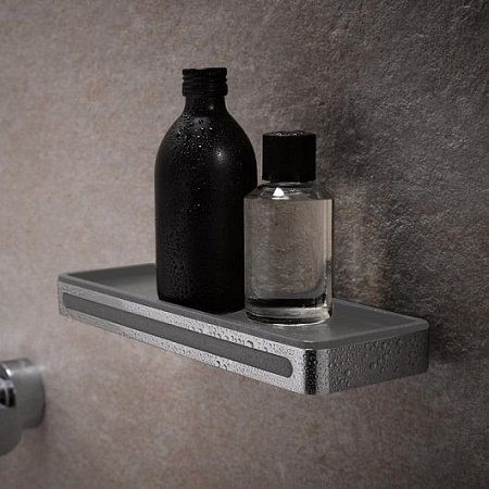 Полка Keuco Plan 14959010038 хром/светло-серый