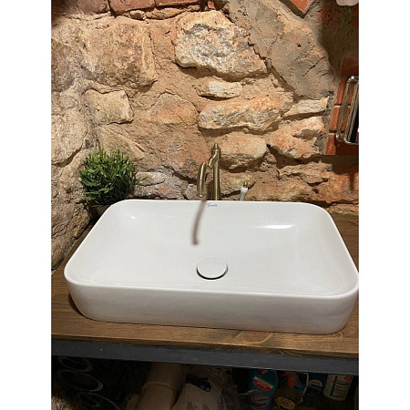 Раковина Pestan Fluenta Round Washbasin 40008299 61.5 белый