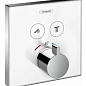 Термостат Hansgrohe ShowerSelect 15738400 для душа, белый/хром