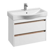 Тумба для раковины Aquaton Нортон 80 белая