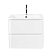 Тумба с раковиной BelBagno Albano ALBANO-600-2C-SO-BL 60 подвесная, Bianco Lucido