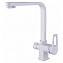 Смеситель Zorg Sanitary ZR 334 YF-WHITE для кухонной мойки, белый