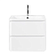 Тумба с раковиной BelBagno Albano ALBANO-600-2C-SO-BL 60 подвесная, Bianco Lucido