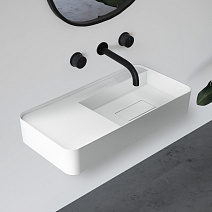 Раковина подвесная ABBER Stein AS2627-1.2 белый матовый