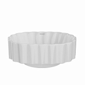 Раковина накладная Kerama Marazzi Artbasin Conchiglia CC.wb.50\WHT 50 белый глянцевый
