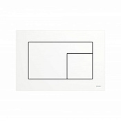 Кнопка смыва Tece Velvet 9240735 белый камень