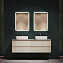 Мебель для ванной со столешницей Sancos Snob T 160 SNT80CE+TT160A2X Beige Soft/Kreman