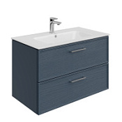 Тумба под раковину Kerama Marazzi Piano Classic PIA.CL.85\BLU.M 85 ясень синий матовый