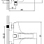 Смеситель Lemark Unit LM4502C для ванны с душем - фото 6
