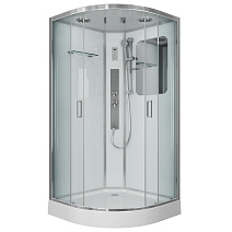 Душевая кабина Niagara Premium NG-6001-01G 90x90x210 стекло прозрачное/профиль хром