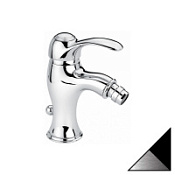 Смеситель Emmevi Harmony 22004NC для биде, черный/хром