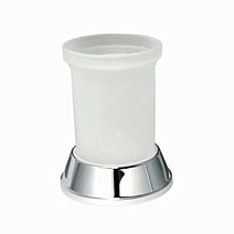 Стакан WasserKRAFT Donau K-2428 для зубных щеток, хром