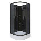 Душевая кабина Niagara Classic NG-6501-14BKG 90x90x200 стекло тонированное/профиль черный