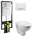 Комплект VitrA Normus 9773B003-7201 кнопка белый