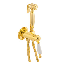 Гигиенический душ со смесителем Migliore Oxford 30531 золото