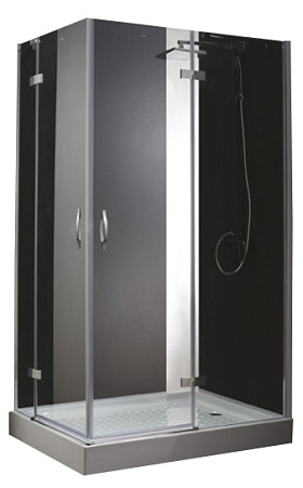 Душевой уголок Cezares Bergamo AH1 120/90 P Cr R