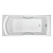 Чугунная ванна Jacob Delafon Biove E2938-00 170х75 с отверстиями для ручек