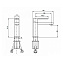 Смеситель M&Z Lauren LRN00206 для раковины хром - фото 2