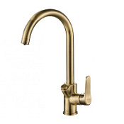 Смеситель Zorg Steel Hammer SH 901 BRONZE для кухонной мойки, бронза