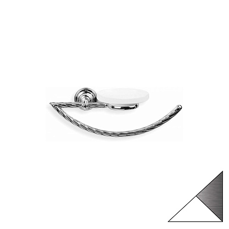 Полотенцедержатель Stil Haus Giunone G79(03) хром/белый