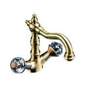 Смеситель Bohemel Flora 312-FL для раковины, бронза