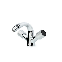 Смеситель Boheme Royal Cristal 276-Royal/CRST black для биде, хром/черный