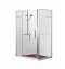 Душевой уголок Bravat Line BS090.2116A 90x90 хром