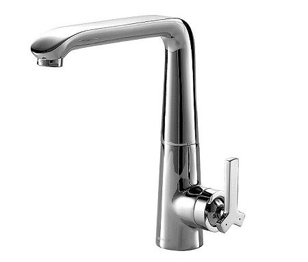Смеситель Bravat Waterfall F773107C для кухонной мойки