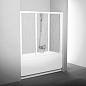 Шторка на ванну Ravak Supernova AVDP3-180 40VY0102Z1 Transparent, белый