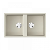 Кухонная мойка Omoikiri Kitagawa 83-2-U-WH 83х48 белый