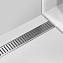 Решетка AlcaPlast Pure 750M нержавеющая сталь матовый - фото 4
