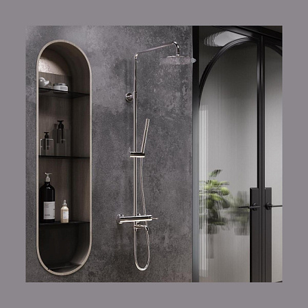 Душевая стойка Damixa Scandinavian Pure 936740000 хром