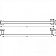 Полотенцедержатель Hansgrohe Logis Universal 41716000 хром - фото 2