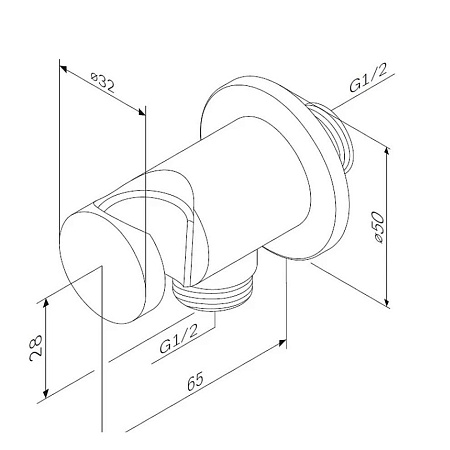 Шланговое подключение Am.Pm F0602122 черный
