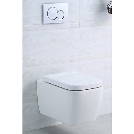 Чаша для подвесного унитаза BelBagno Veneto BB132CH белый