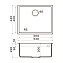 Кухонная мойка Omoikiri Bosen 54-U-ES 54x44x20 espresso - фото 2