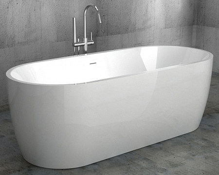 Акриловая ванна ABBER AB9219 175.5x80 белый