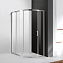 Душевой уголок Cezares Molveno MOLVENO-RH-1-120/90-C-Cr-IV 120x90x195 стекло прозрачное/профиль хром - фото 1