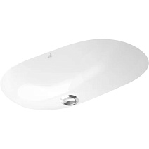 Раковина Villeroy & Boch O.Novo 41625001 53x32 с переливом, альпийский белый