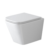 Унитаз подвесной Grossman Торнадо GR-4479SQ безободковый, белый Унитаз подвесной Grossman Торнадо GR-4479SQ безободковый, белый